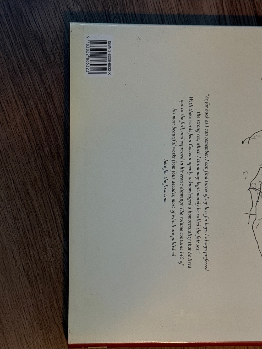 Vintage 1999 Jean Cocteau Erotic Drawings Hardcover Book Taschen Annie Guedras - Picture 6 of 9